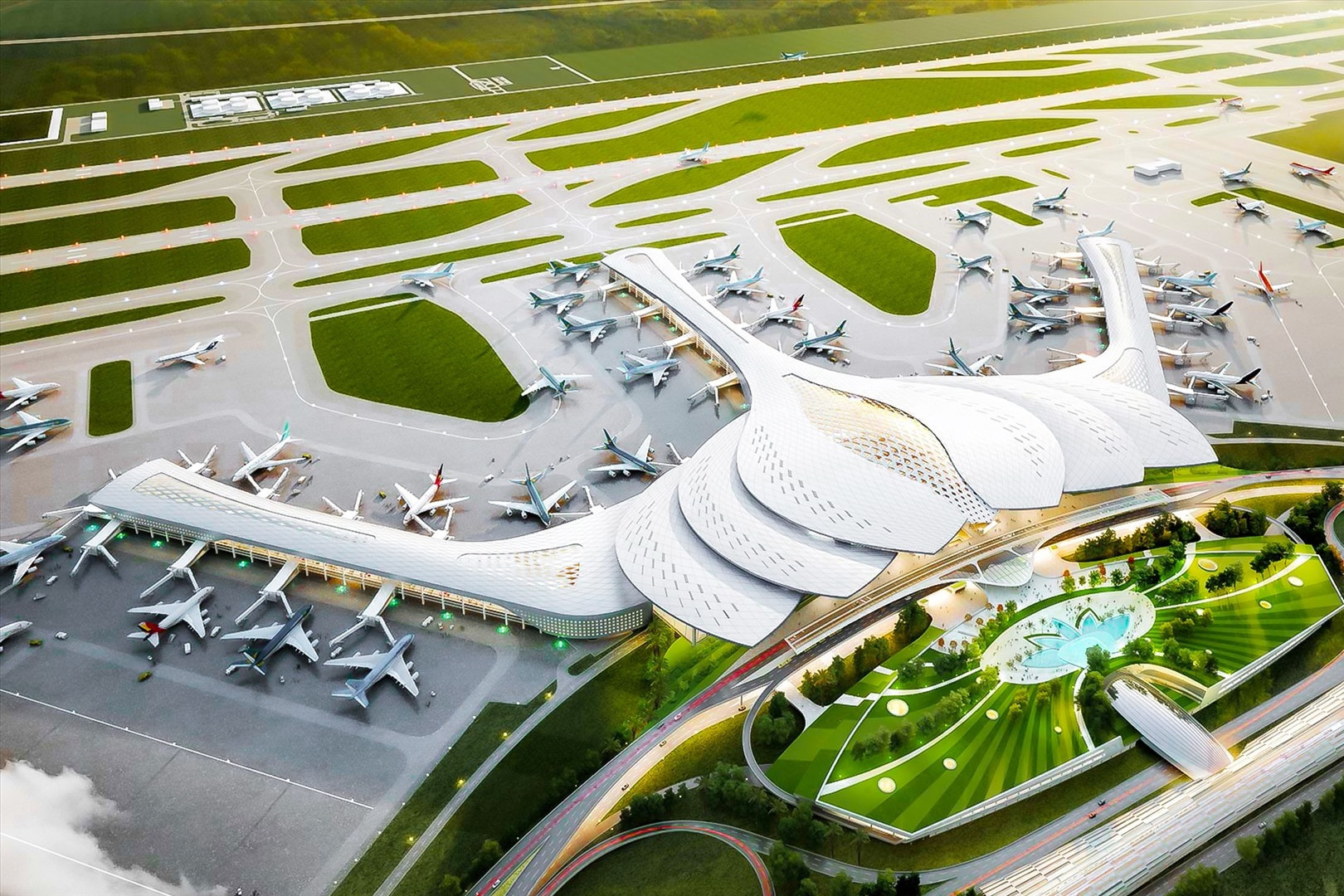 Ủy ban Kinh tế: Tiến độ dự án sân bay Long Thành rất chậm