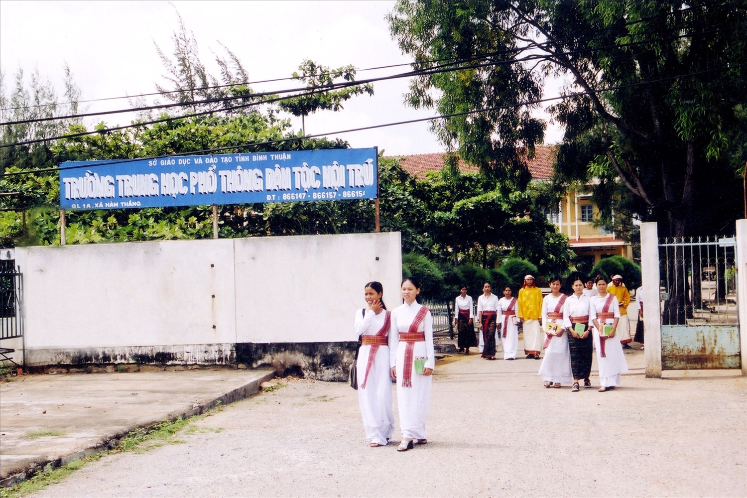 Học sinh Trường PTDTNT Bình Thuận