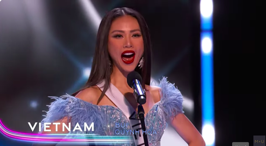 Bán kết Hoa hậu Hoàn vũ 2023: Bùi Quỳnh Hoa trình diễn an toàn - 1