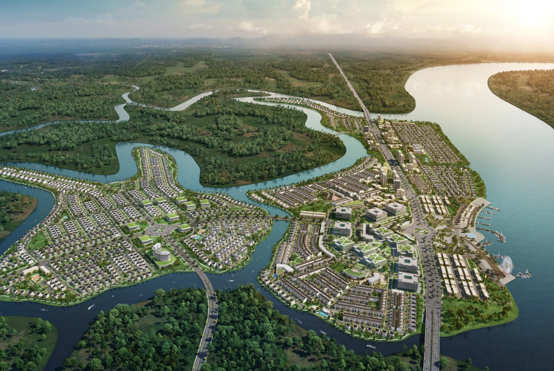 Novaland đề xuất phê duyệt bổ sung quy hoạch năm bến thủy nội địa ở Aqua City - Ảnh 1.