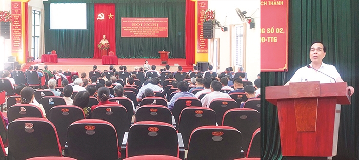 Ban Dân tộc tổ chức Hội nghị tuyên truyền, PBGDPL cho đồng bào các thôn đặc biệt khó khăn của huyện Thạch Thành
