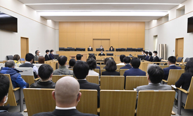 Phiên tòa xét xử Yuki Endo tại thành phố Kofu, tỉnh Yamanashi, Nhật Bản ngày 18/1. Ảnh: Kyodo